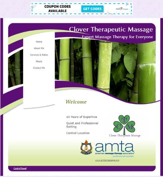 Clover Massage Before Picture